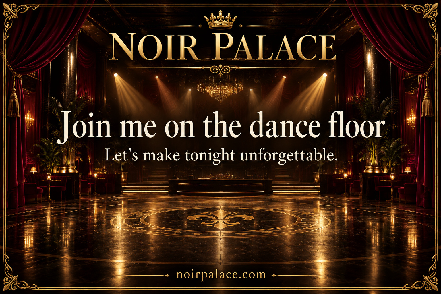 Join me on the dance floor